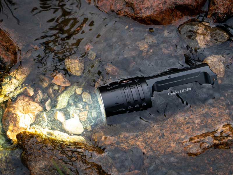 knifestock fenix waterproof tactical flashlights